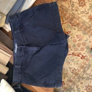 Navy shorts